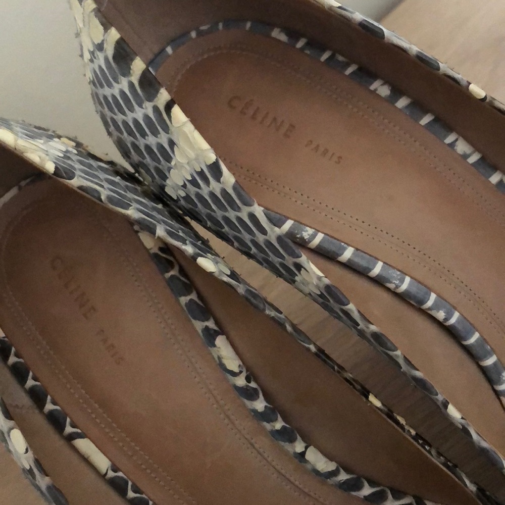 Céline Paris Python Pumps - Picture 5 of 7